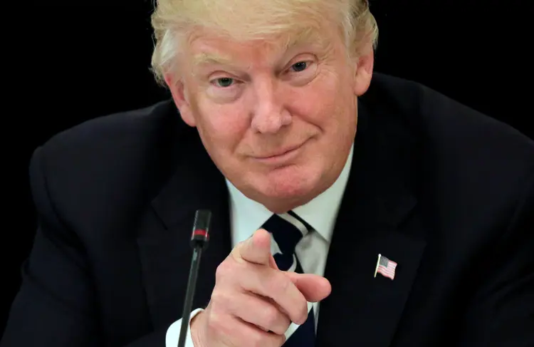 Donald Trump: "Vazamentos de James Comey serão muito mais relevantes do que qualquer um poderia pensar" (Yuri Gripas/Reuters)
