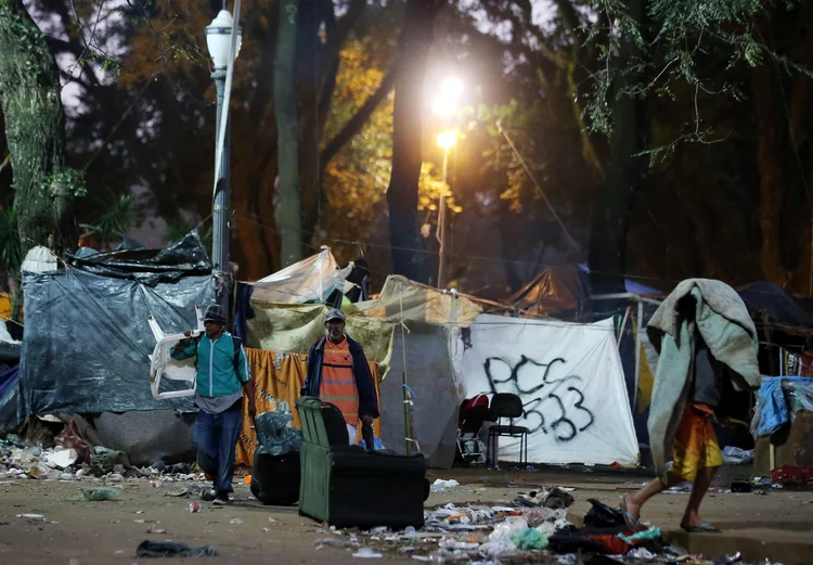 Cracolândia: os responsáveis pelo ataque não foram identificados (Paulo Whitaker/Reuters)