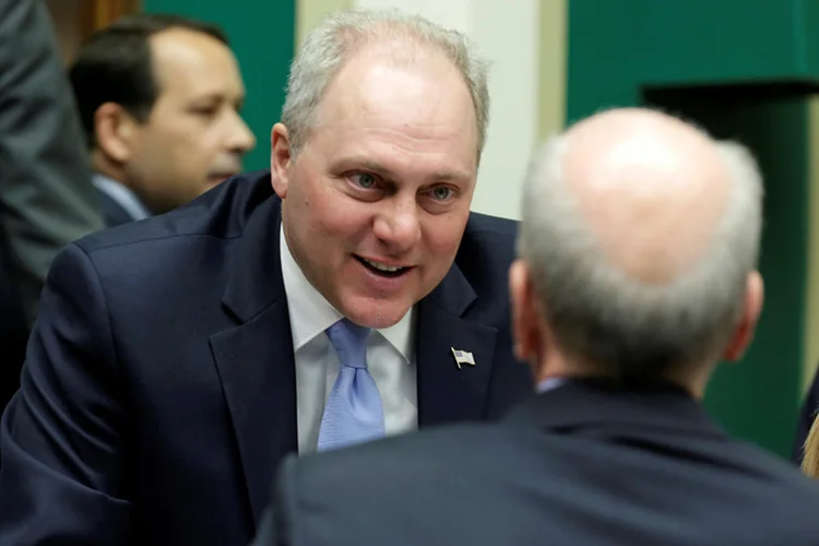 Steve Scalise, legislador pela estado da Luisiana, é o terceiro republicano de maior categoria na Câmara de Representantes dos EUA (Joshua Roberts/Reuters)