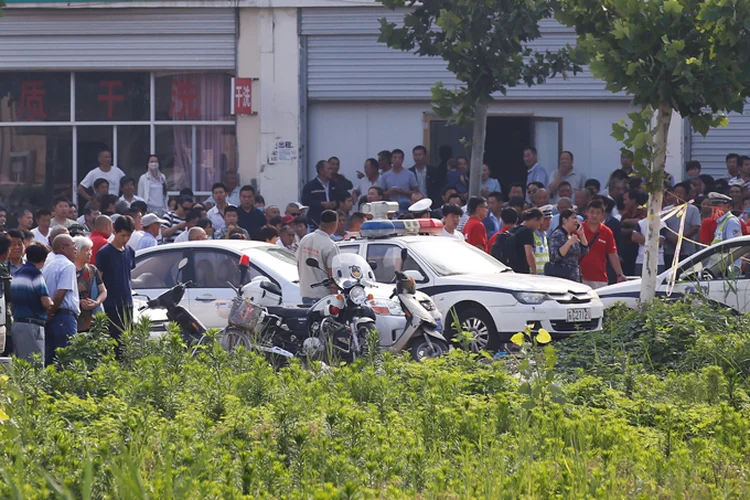 Explosão na China: autor de explosão residia e trabalhava perto da creche e aparentemente tinha sido diagnosticado com algum transtorno neurológico (Aly Song/Reuters)