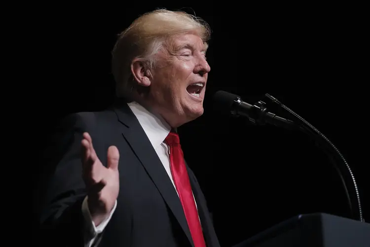 Donald Trump: Líderes moderados consideraram que a política está condenada ao fracasso (REUTERS/Carlos Barria/Reuters)