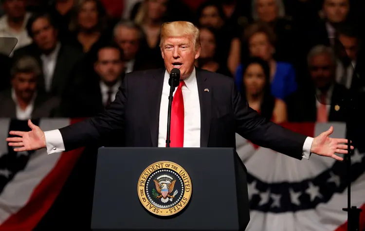 Donald Trump: Depois do anúncio do presidente dos EUA, houve um revés para as relações entre os dois países (REUTERS/Joe Skipper/Reuters)