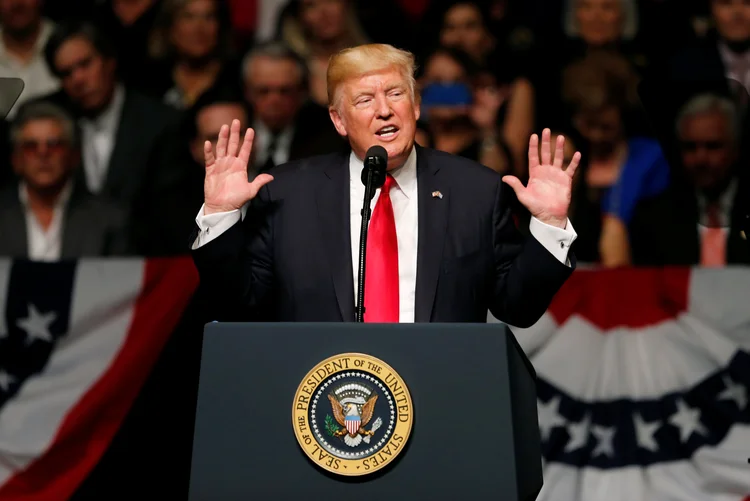 TRUMP: entre julgamento de recursos na Suprema Corte, encontros presidenciais e comícios, a semana deve ser quente na política dos Estados Unidos / Joe Skipper/Reuters