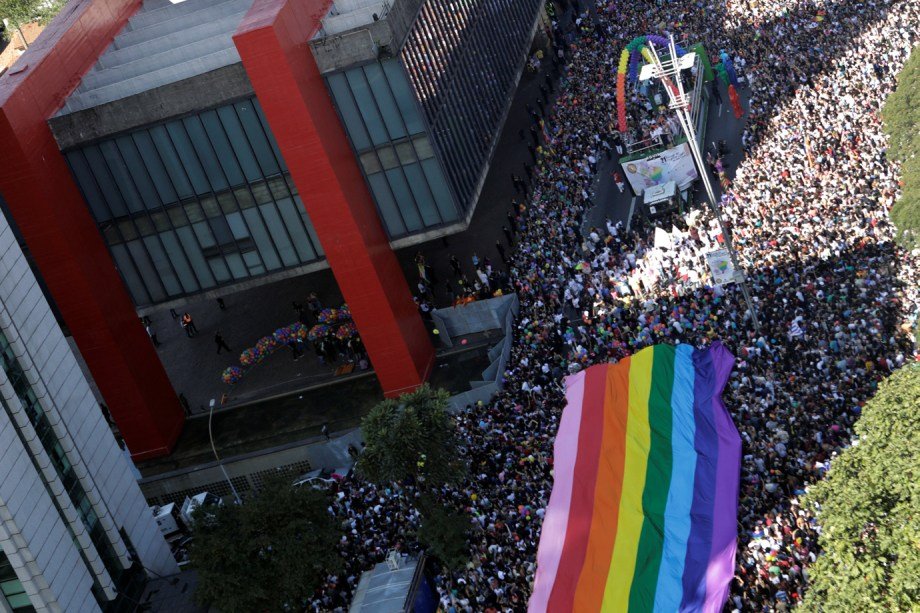 Avenida Paulista: expectativa dos organizadores era atrair 3 milhões de pessoas
