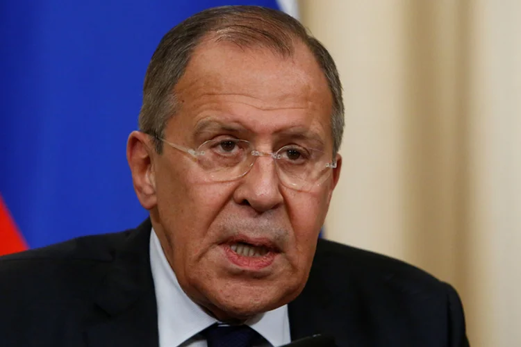Sergei Lavrov, sobre sanções dos EUA: "ações desse tipo colocam toda a esfera das relações russo-americanas em sério risco" (Sergei Karpukhin/Reuters)