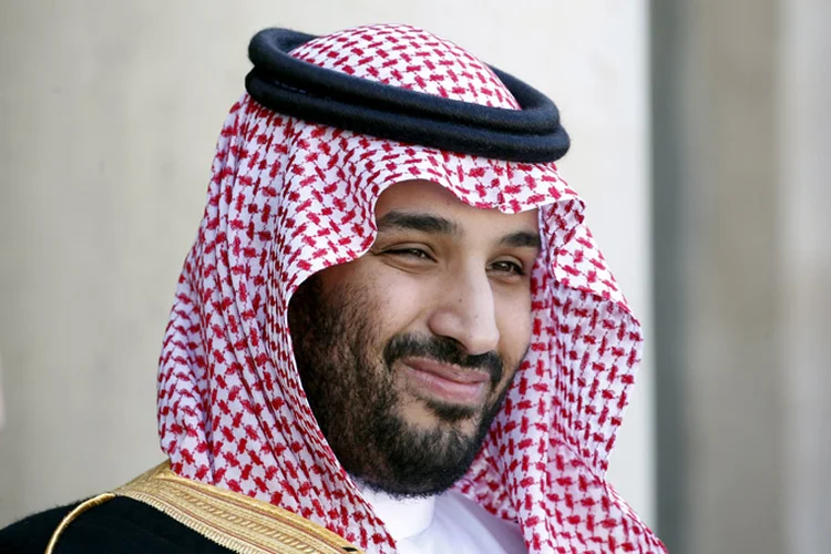 Mohammed ben Salman: "Acredito que os palestinos e os israelenses têm o direito a sua própria terra" (Charles Platiau/Reuters)