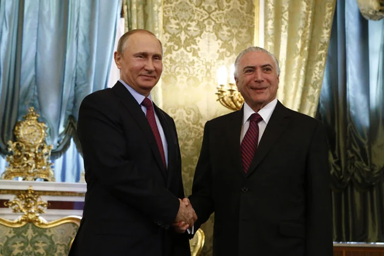 Vladimir Putin: "o Brasil, certamente, é um de nossos sócios prioritários, um dos mais importantes na América Latina" (Sergei Karpukhin/Reuters)