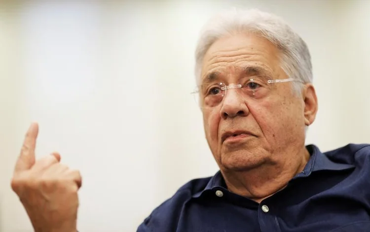 Ex-presidente Fernando Henrique Cardoso durante entrevista à Reuters, em São Paulo, dia 04/05/2017 (Nacho Doce/Reuters)