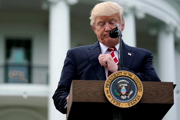 Trump: o presidente americano afirmou que este assunto é "muito importante" para ele (Carlos Barria/Reuters)