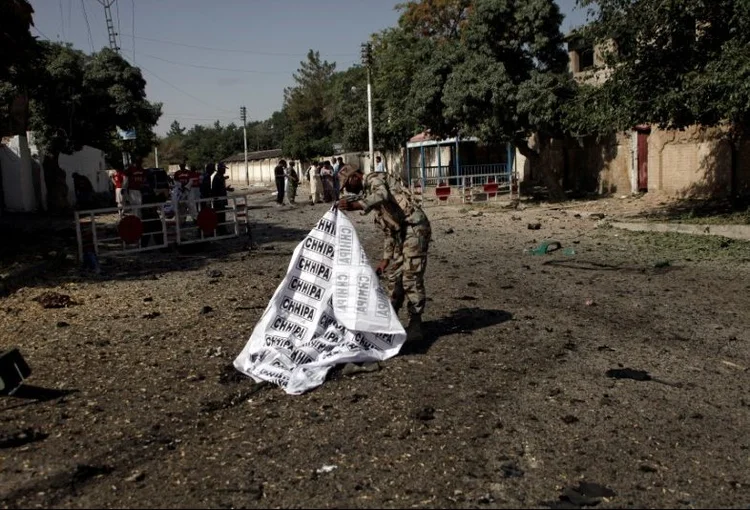 Ataques no Paquistão: duas explosões na cidade de Parachinar deixaram ao menos 27 mortos (Naseer Ahmed/Reuters)