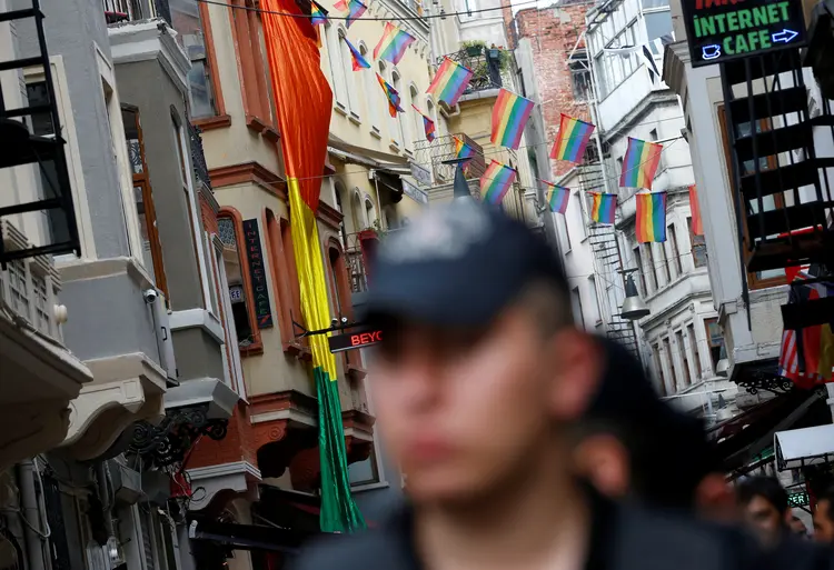 Istambul: a marcha do Orgulho Gay é realizada em Istambul desde 2003 (Murad Sezer/Reuters)