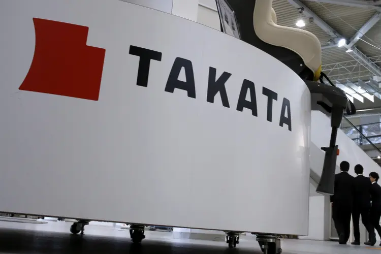 Takata: os problemas nos airbags da empresa foram responsáveis por ao menos 16 mortes (Toru Hanai/Reuters)
