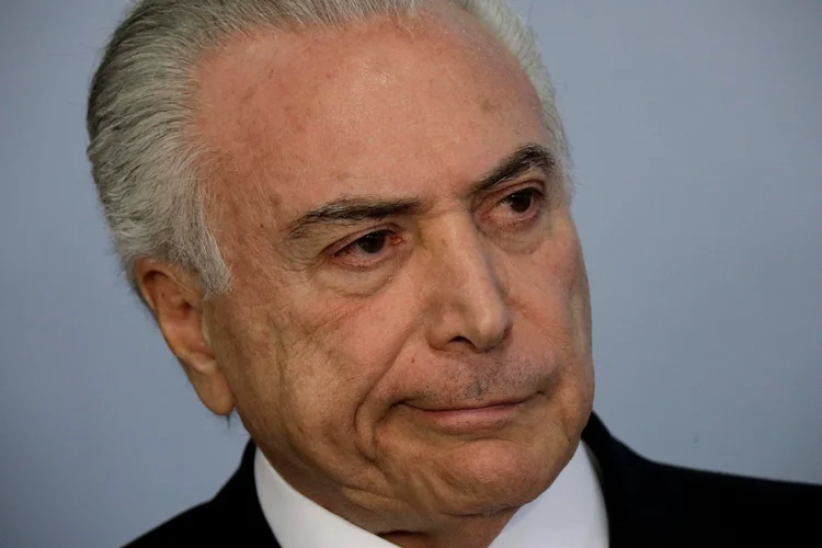 Michel Temer: a PGR acusa Temer e Loures do crime de corrupção passiva (REUTERS/Ueslei Marcelino/Reuters)