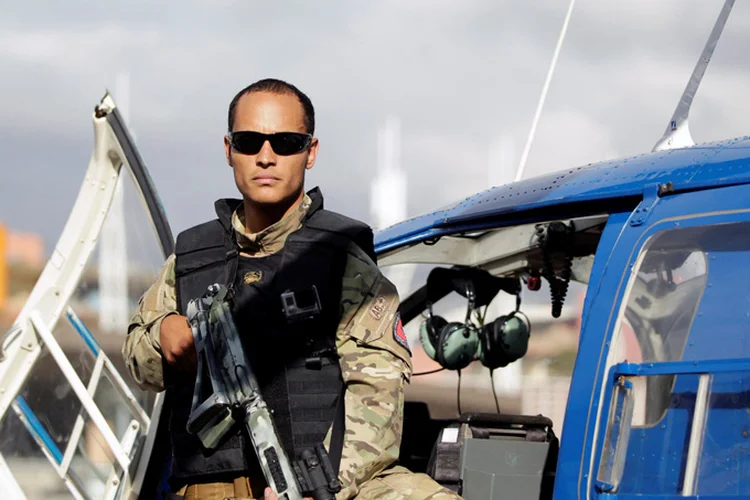 Oscar Pérez: piloto pediu aos venezuelanos que permaneçam "firmes nas ruas" contra o presidente Nicolás Maduro (Christian Veron/Reuters)