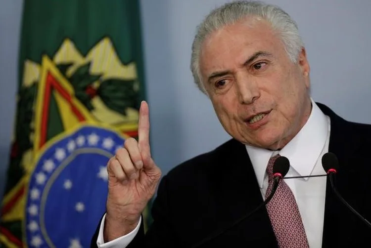 Michel Temer: para o governo, já é possível perceber a redução da dívida e o aumento do valor de mercado das estatais (Ueslei Marcelino/Reuters)