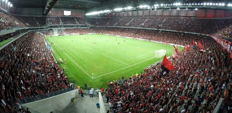 Estádio Arena da Baixada, em Curitiba (Reprodução/Reprodução)