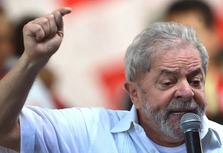Lula: o petista ressuscitou a narrativa do "nós contra eles", afirmou não poder mais aceitar tantas "mentiras" (./Agência Brasil)