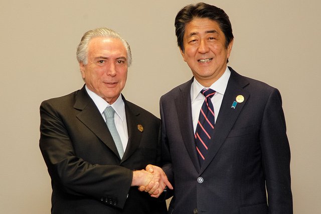 Temer no Japão: em busca de capital