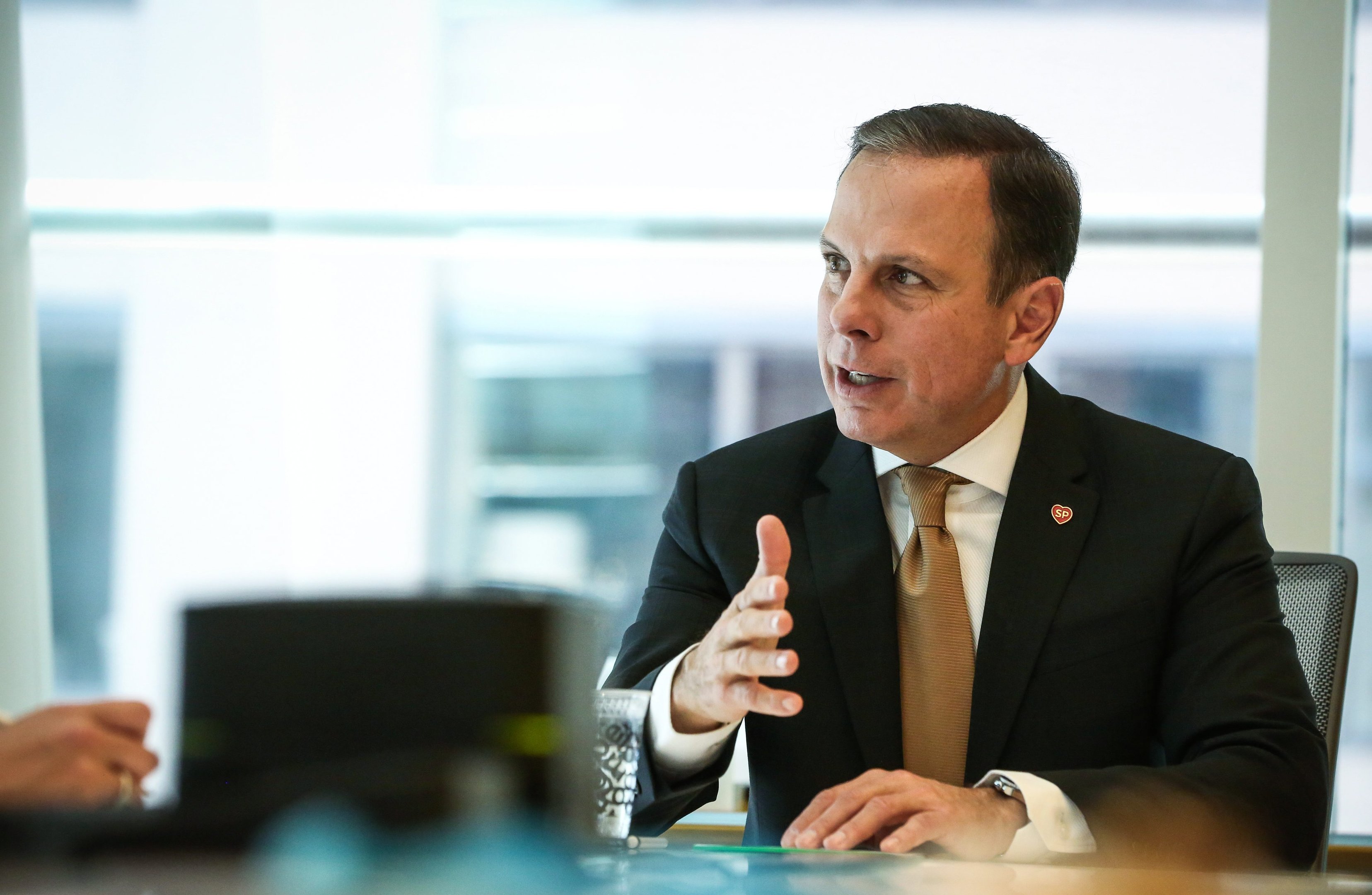 Interações de Doria nas redes despencam 90% em 8 meses