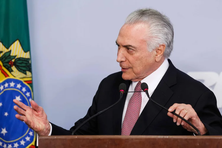 Temer: com o decreto, o bloqueio foi jogado para daqui cinco meses (Beto Barata/PR/Flickr)