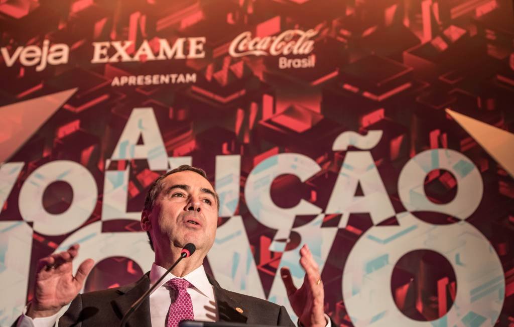 Luís Roberto Barroso: Ministro do STF participou do evento "A Revolução do Novo", realizado por VEJA e EXAME em parceria com a Coca-Cola (Antonio Milena/VEJA)