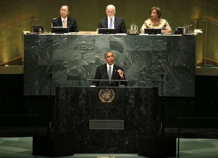 OBAMA NA ONU: as necessidades da política doméstica estão cada vez mais dominando as decisões de política externa / Mike Segar/ Reuters