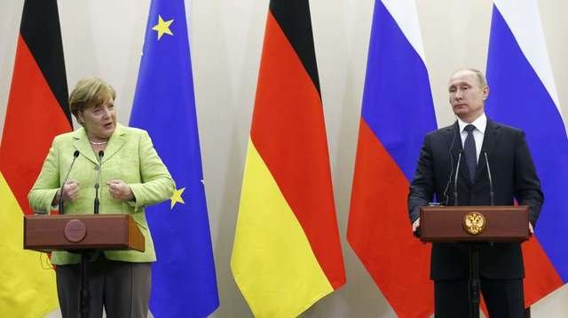 Putin e Merkel; iPhone em baixa?&