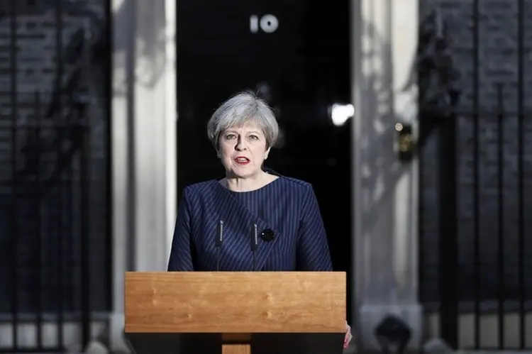 THERESA MAY: premiê britânica quer antecipar eleições / Stefan Wermuth/Reuters