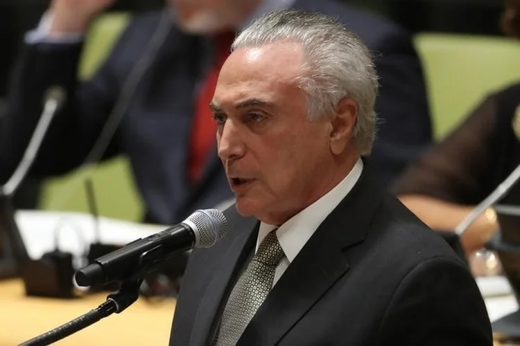 TEMER NA ONU: ninguém na comitiva brasileira esconde que o foco é atrair investidores internacionais  /  (Carlo Allegri/ Reuters/Reuters)