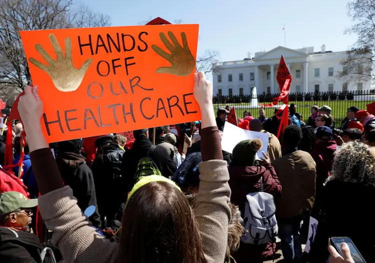 TRUMPCARE: votação da nova lei de saúde foi adiada por falta de apoio do Congresso / Kevin Lamarque/Reuters