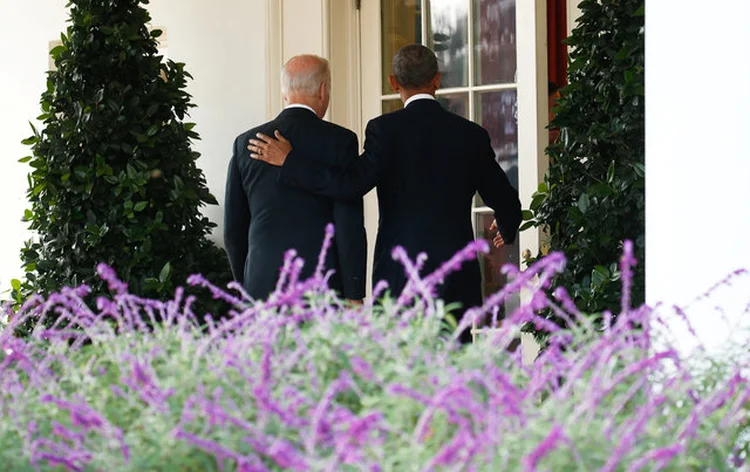 OBAMA E O VICE, JOE BIDEN: encontro com o sucessor nesta quinta-feira  / Kevin Lamarque/ Reuters