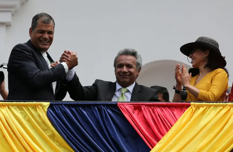 LENIN MORENO: candidato governista foi eleito presidente do Equador  / Mariana Bazo/Reuters