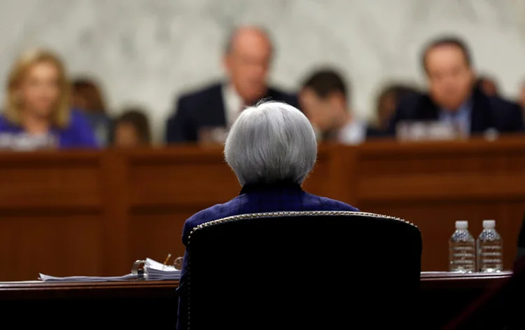 YELLEN, PRESIDENTE DO FED: juros americanos devem ter alta nesta quarta-feira / Gary Cameron/ Reuters