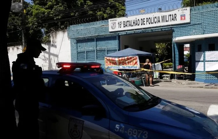 RIO DE JANEIRO: familares de policiais fizeram protestos em 27 batalhões  / Ricardo Moraes/ Reuters