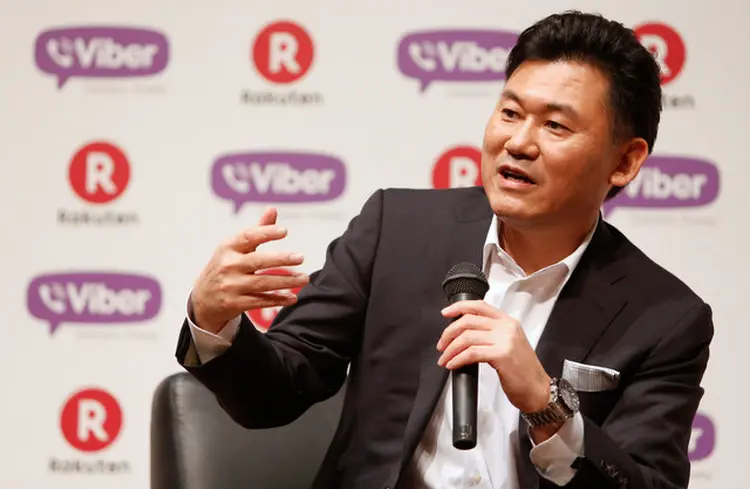 HIROSHI MIKITANI, FUNDADOR DA RAKUTEN: a gigante de ecommerce japonesa sofre para crescer longe de seus domínios   / Yuya Shino/ Reuters