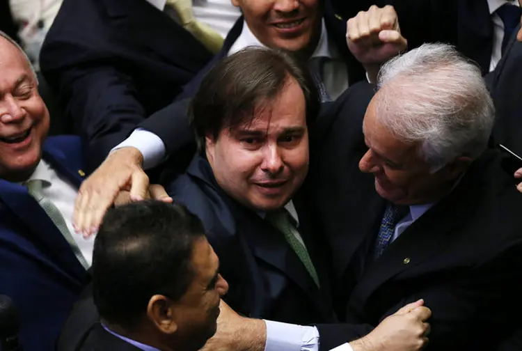 RODRIGO MAIA: no Brasil os presidentes das casas legislativas têm mais poder, e visibilidade, do que as comissões do Congresso / Adriano Machado/ Reuters