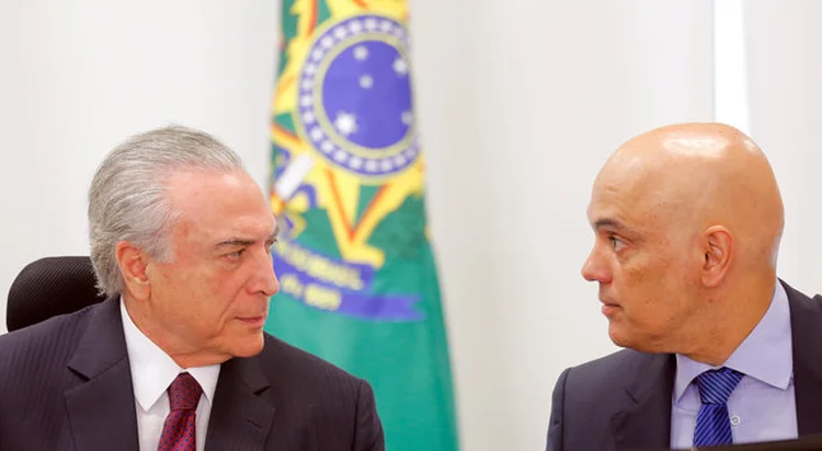 Alexandre de Moraes: o ministro afirmou que recebeu as informações necessárias (Sergio Lima/Reuters)