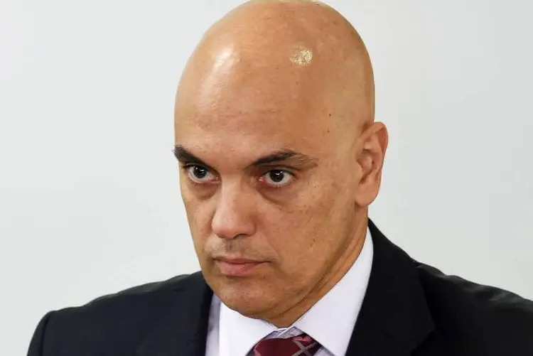 Alexandre de Moraes: "Analiso a decisão da Câmara do ponto de vista jurídico" (Evaristo Sa/Getty Images)