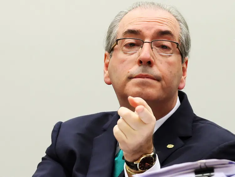 Cunha: o parlamentar disse ainda que "repudia com veemência as acusações" e desafia Joesley a comprová-las (Adrino Machado/Reuters)