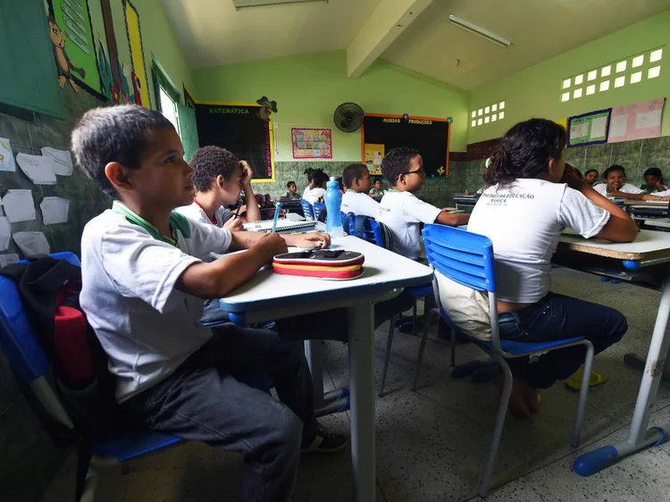Pelo critério do MEC, apenas 1,62% dos estudantes obtiveram o mínimo adequado em língua portuguesa (Foto/VEJA)