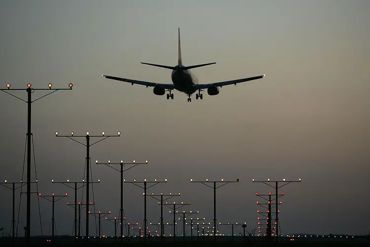 Aviação: associação calcula ainda que os custos unitários gerais das companhias aéreas aumentarão 5,2% em 2018 (David McNew/Getty Images)