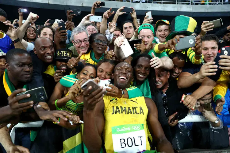 BOLT APÓS FATURAR O TRI NOS 100 M: a Eventim vendeu mais de 7 milhões de ingressos no Rio  / Ryan Pierse/ Getty Images