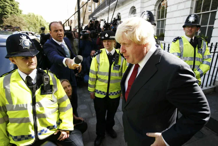 BORIS JOHNSON: o ex-prefeito de Londres é um dos favoritos a assumir como primeiro ministro  / Peter Nicholls/ Reuters