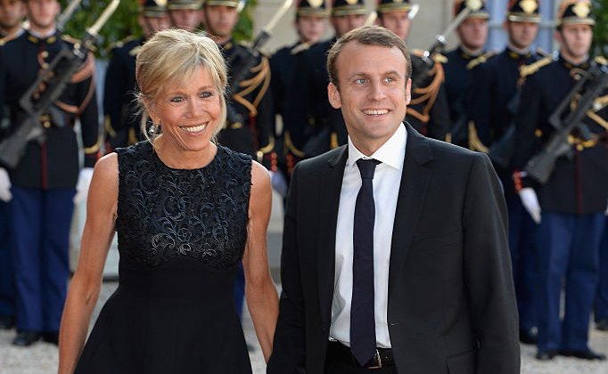 Brigitte, a grande força de Macron