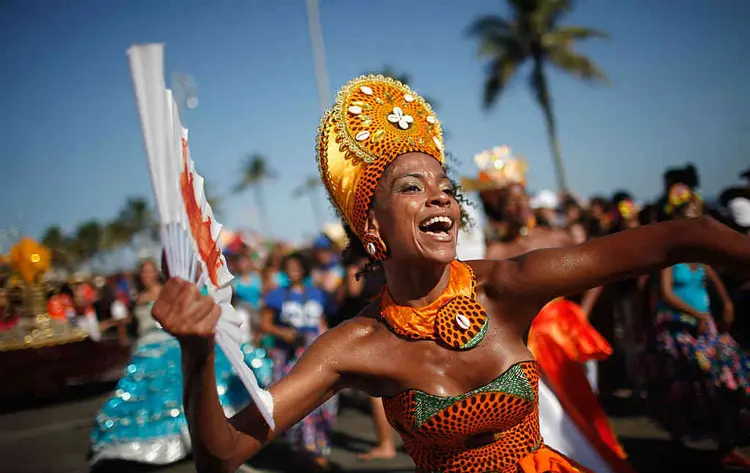 Carnaval: "É fruto de um trabalho árduo e conjunto entre as esferas do poder público e a iniciativa privada" (Mario Tama/Getty Images)