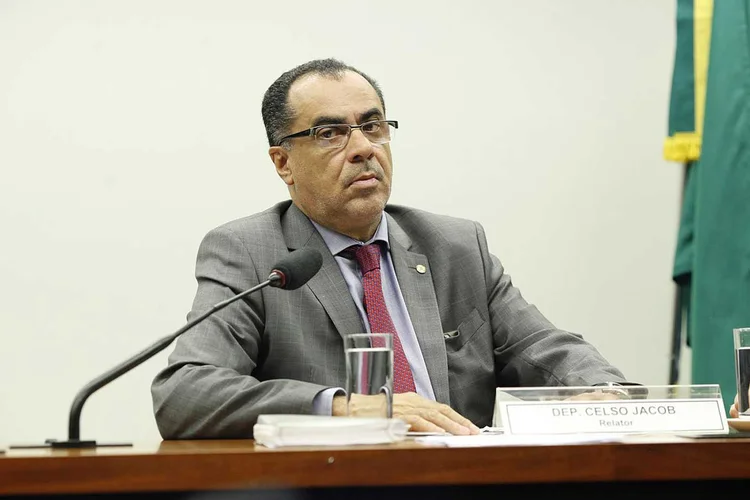 Imagem de arquivo de Celso Jacob: deputado foi preso pela PF (PMDB / Nacional/Wikimedia Commons)