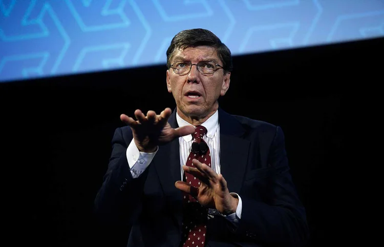 CLAYTON CHRISTENSEN: um dos grandes pensadores sobre o mundo dos negócios lança novo livro sobre inovação  / Joshua Lott/ Getty Images (Joshua Lott/Getty Images)