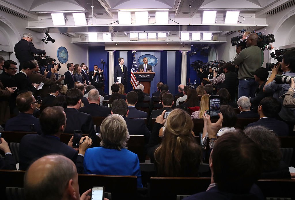 A última coletiva de Obama