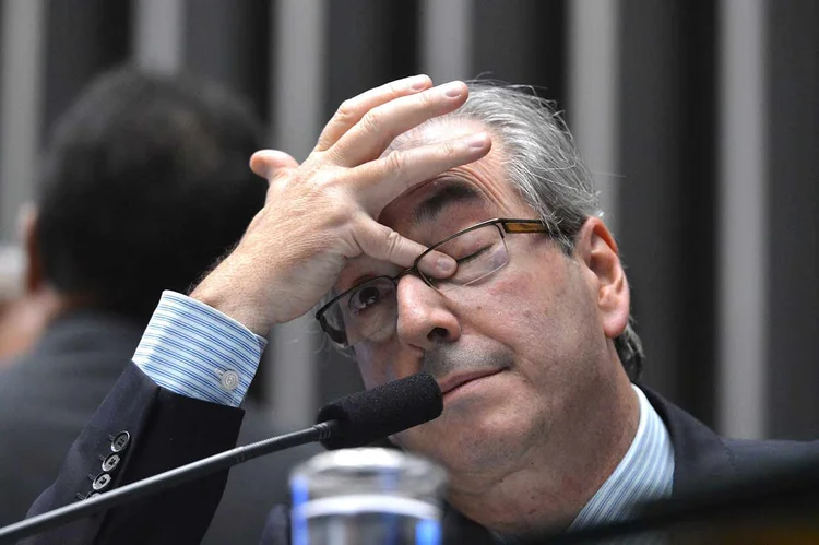 Eduardo Cunha: ex-deputado foi condenado a 24 anos e dez meses de prisão, em regime fechado, pelo crime de corrupção (Antonio Cruz/Agência Brasil)