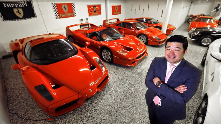 Milionário é dono de cinco das Ferraris mais raras do planeta (Instagram/Reprodução/Reprodução)